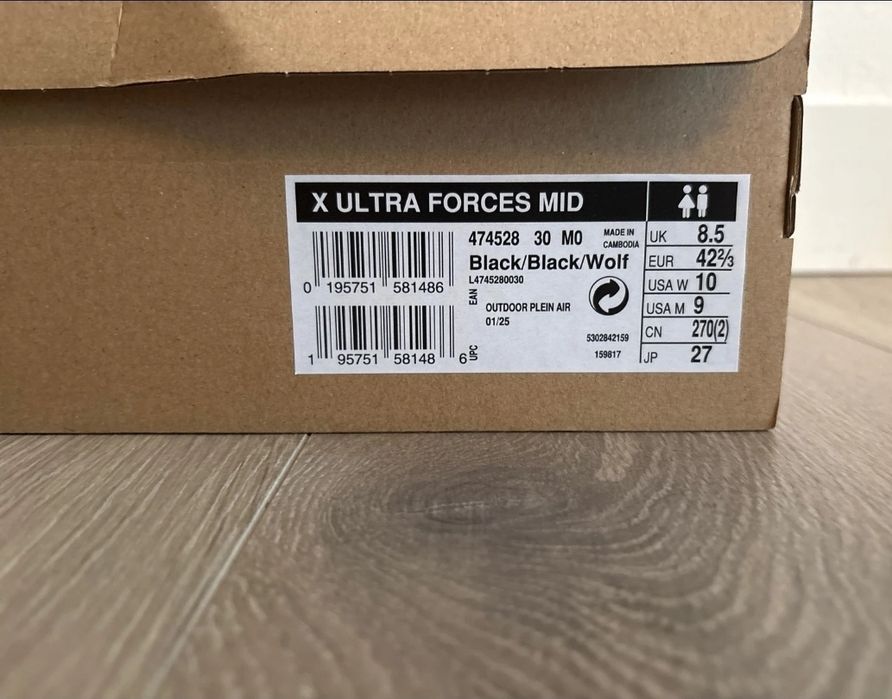 Botas Salomon X Ultra Force mid