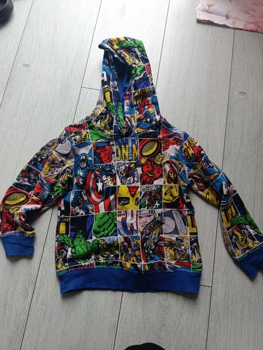 Bluza z kapturem komiksowa Marvel hm 110 iron Man Spiderman hulk