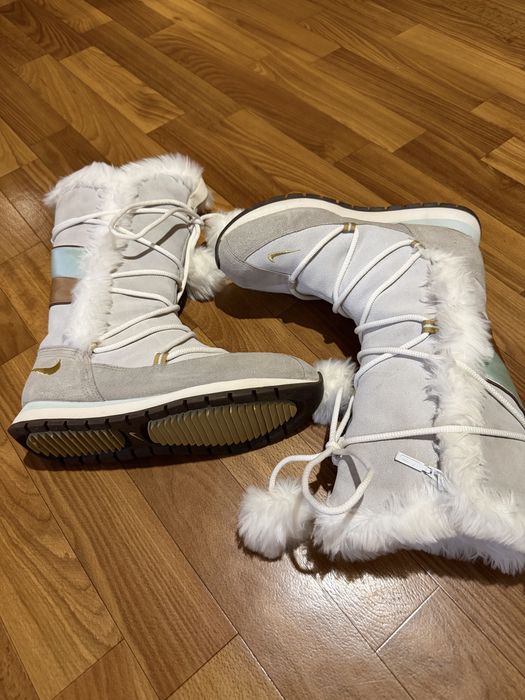 Винтажные зимние сапоги Nike Y2K