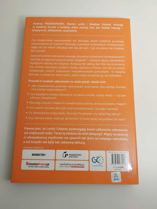 Myśl jak FREAK! -Steven Levitt, Stephen Dubner