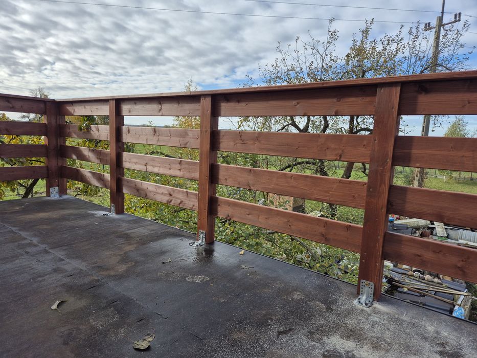 Balustrady drewniane