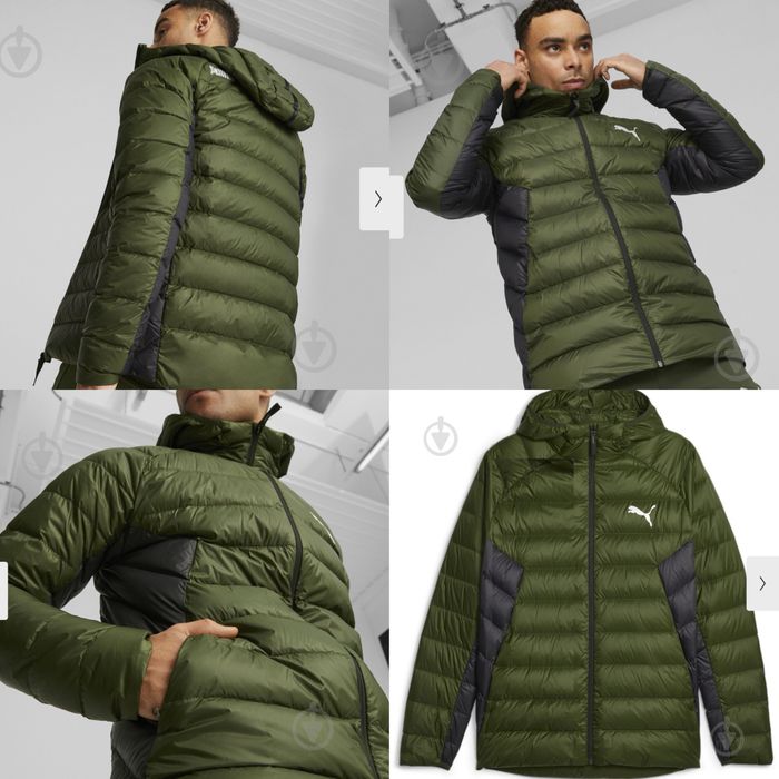 Куртка мікропуховик puma s M