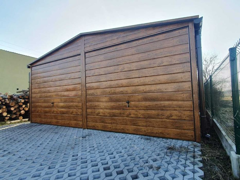 Blaszak garaż blaszany schowek magazynek wiata 3x6