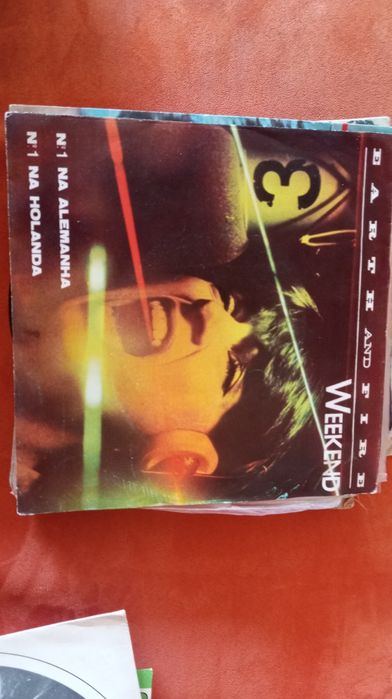 Discos vinil vintage de coleção