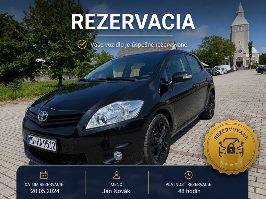 TOYOTA AURIS 1.6 VALVEMATIC 132 KM 2012 rok 140000 km