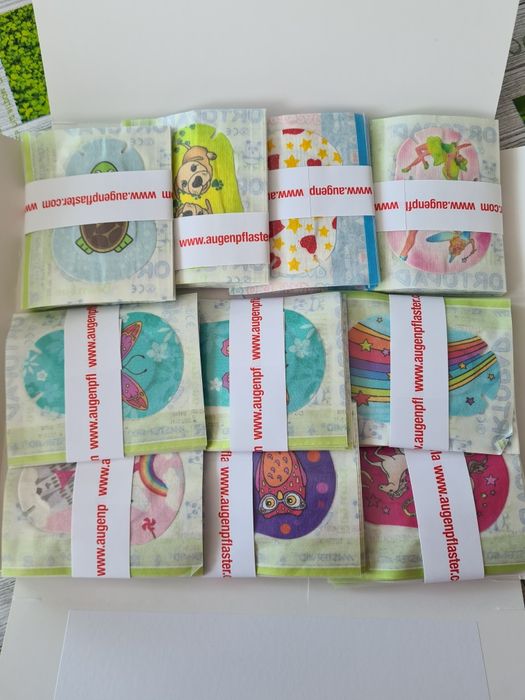 Plasty Ortopad do klejenia oka