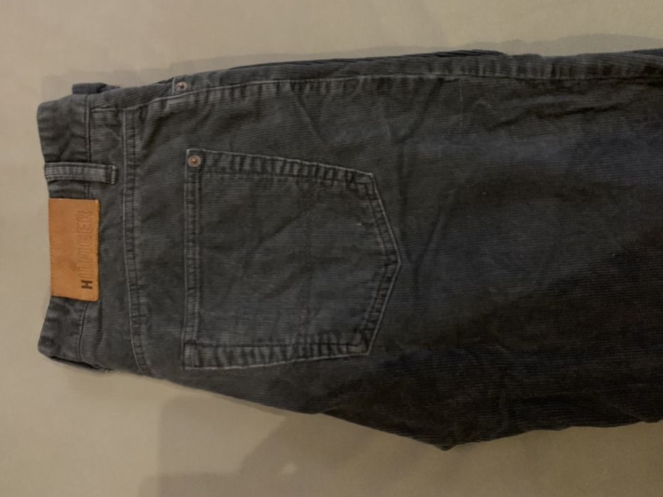 Spodnie sztruksowe TH Tommy Hilfiger