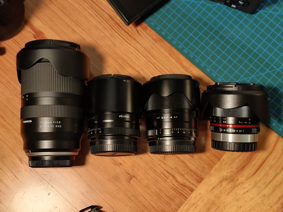 Fujifilm X-T4 (kit com vários lentes e acessórios)