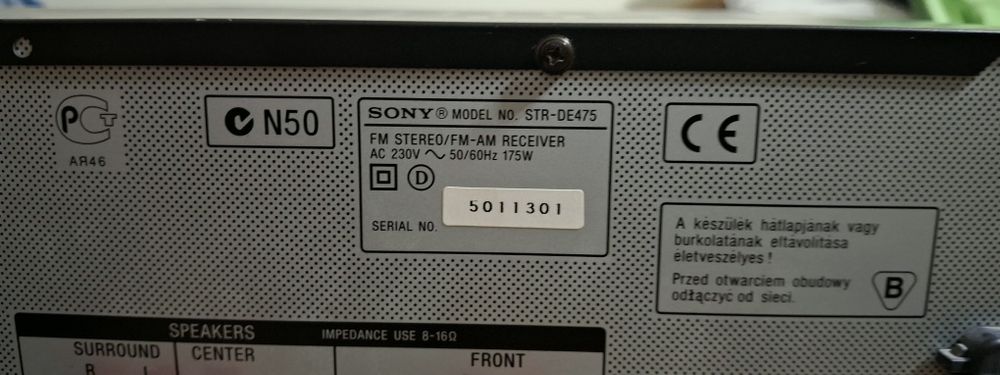 Amplituner Sony STR-DE475