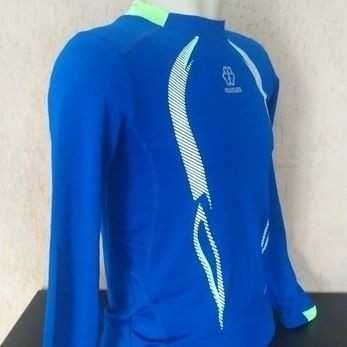 camisa compressão azul tamanho M