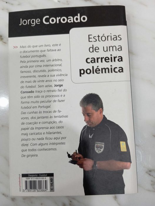 2 Livros Vitor BAÍA e Jorge COROADO