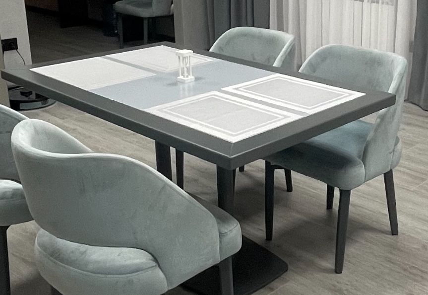 Стіл з натурального дерева: бук сосна