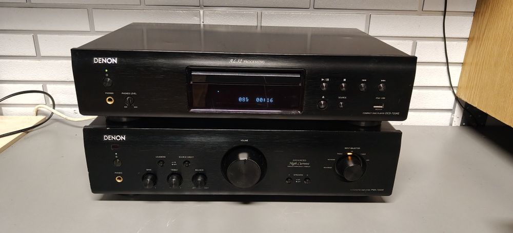 Odtwarzacz i wzmacniacz DENON 720. USB, mp3