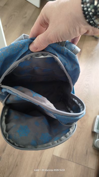 Plecaczek Spiderman 2 kieszenie suwaki