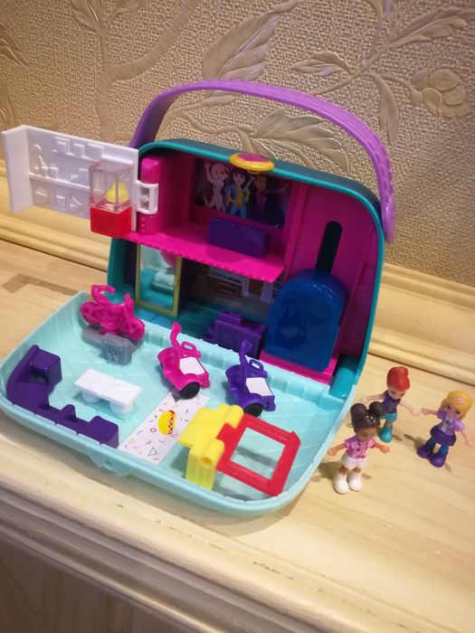 Polly pocket полли покет мини торговый центр сумочка gcj86