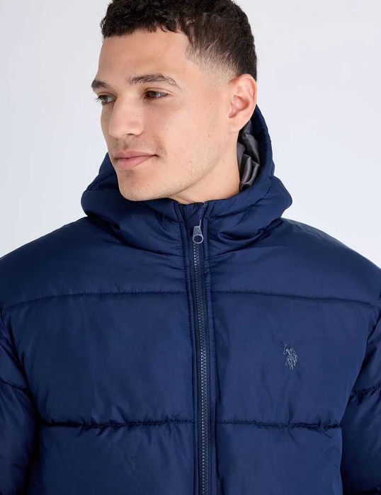 Куртка - пуховик US Polo Assn  (SOLID PUFFER JACKET) c америки m l,xl