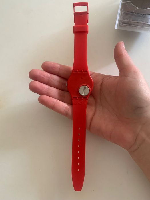 Relogio de pulso swatch ediçao especial