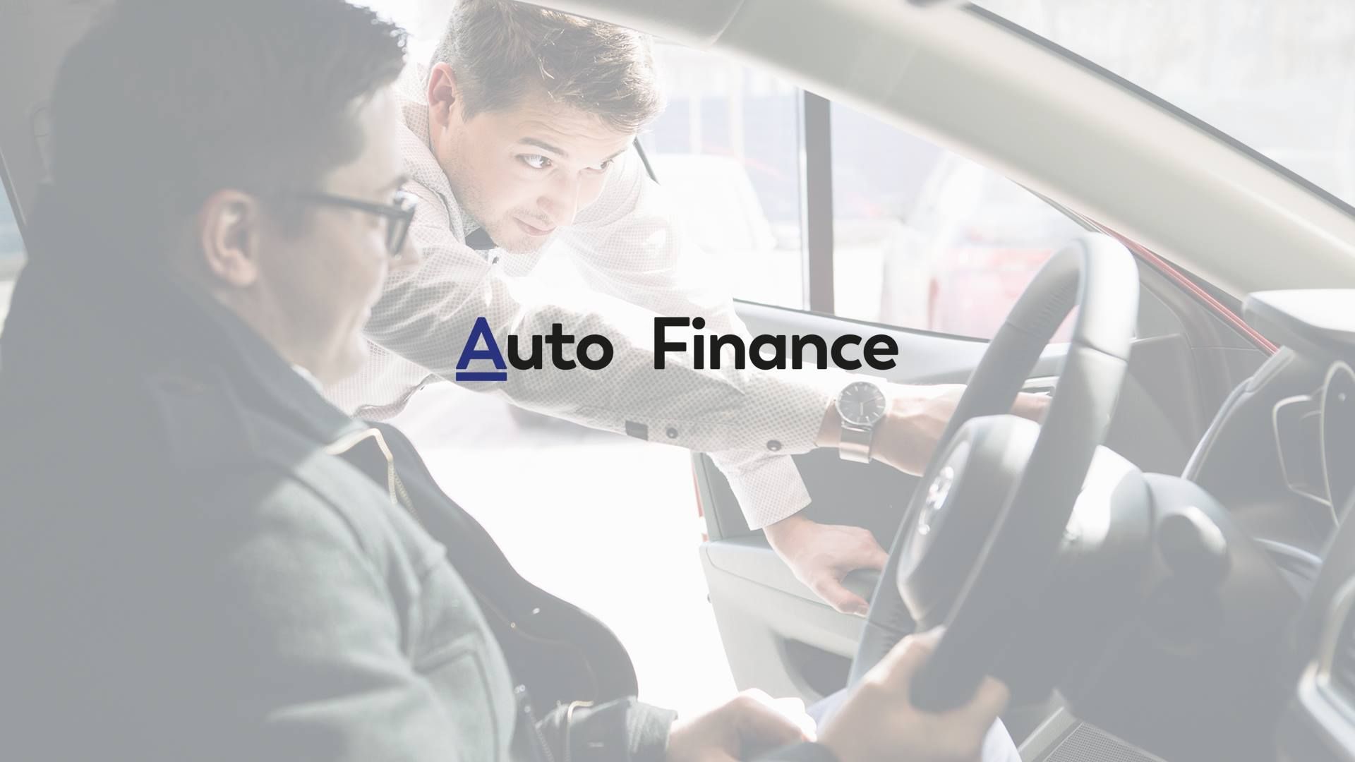 Auto Finance top banner