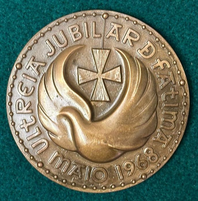 Medalha ultreia jubilar de Fátima