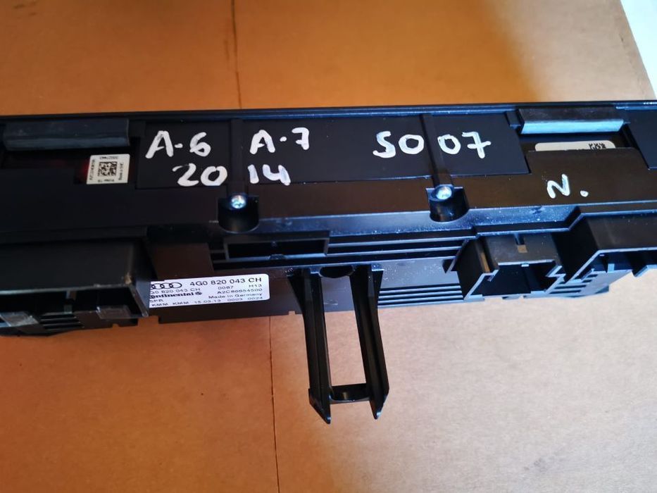 AUDI A6 C7 A7 4G COMANDO CHAUFAGEM - S007