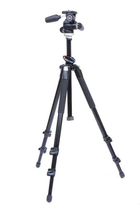 Statyw fotograficzny Manfrotto 055XPROB z głowicą. Stan idealny.