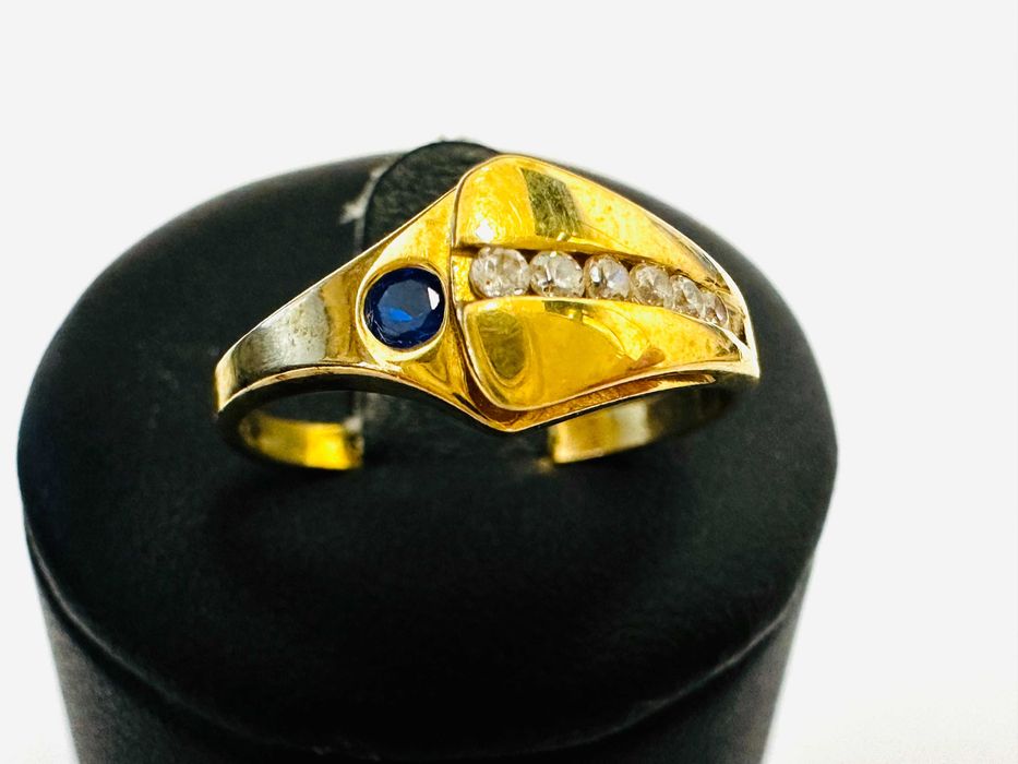 Pierścionek złoty p585 2,62g Rozmiar 19 Piękny Klasyczny Okazja!