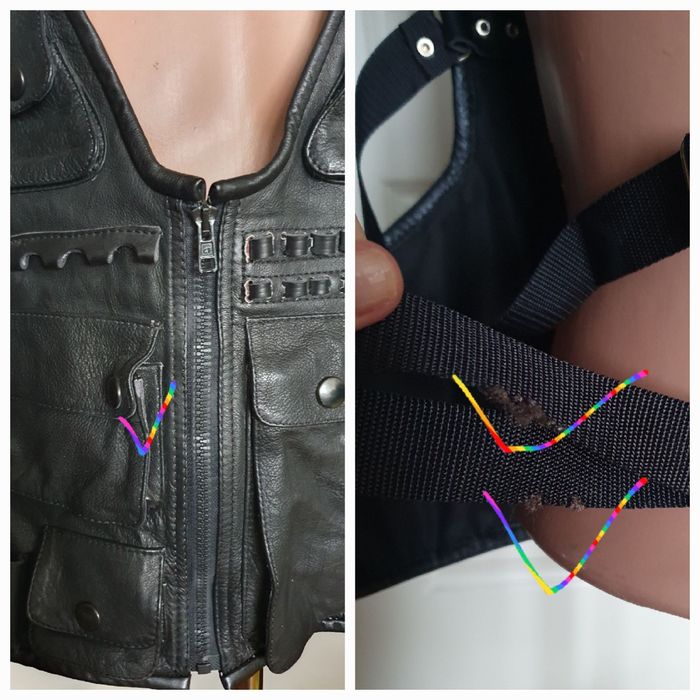 Сост.нов.! Жилет Разгрузочный Патронташ Кожа Безразмерн. Раритет 90-х