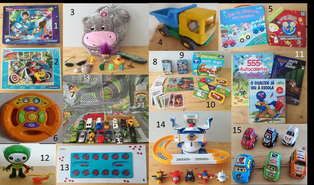 Carrinhos para Menino