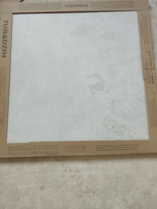 Tubądzin torano white lappato 80x80 paczka