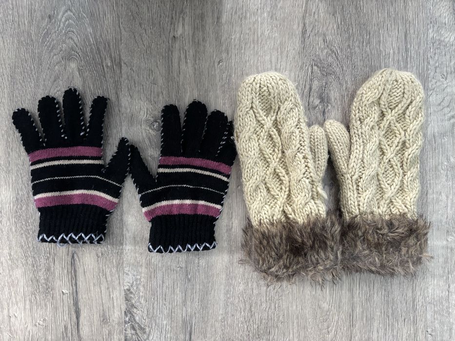 Rękawiczki damskie zestaw