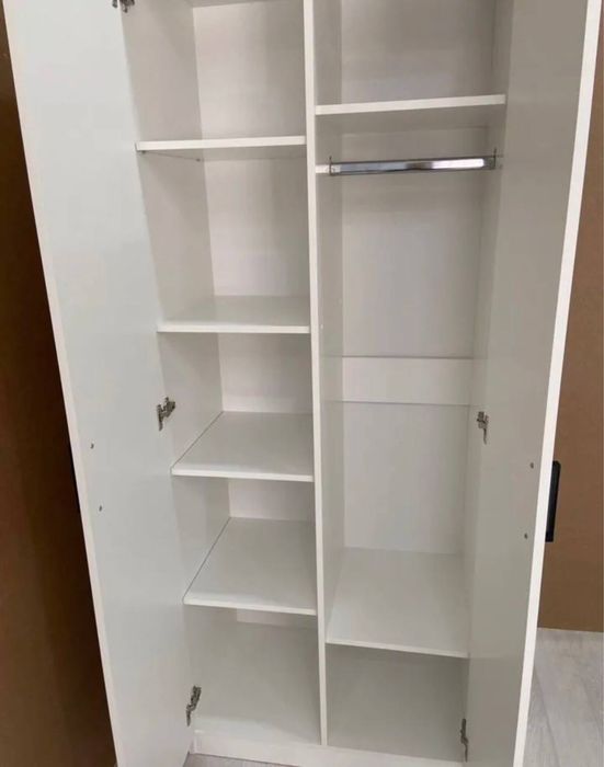 Шкаф белый готовый большой