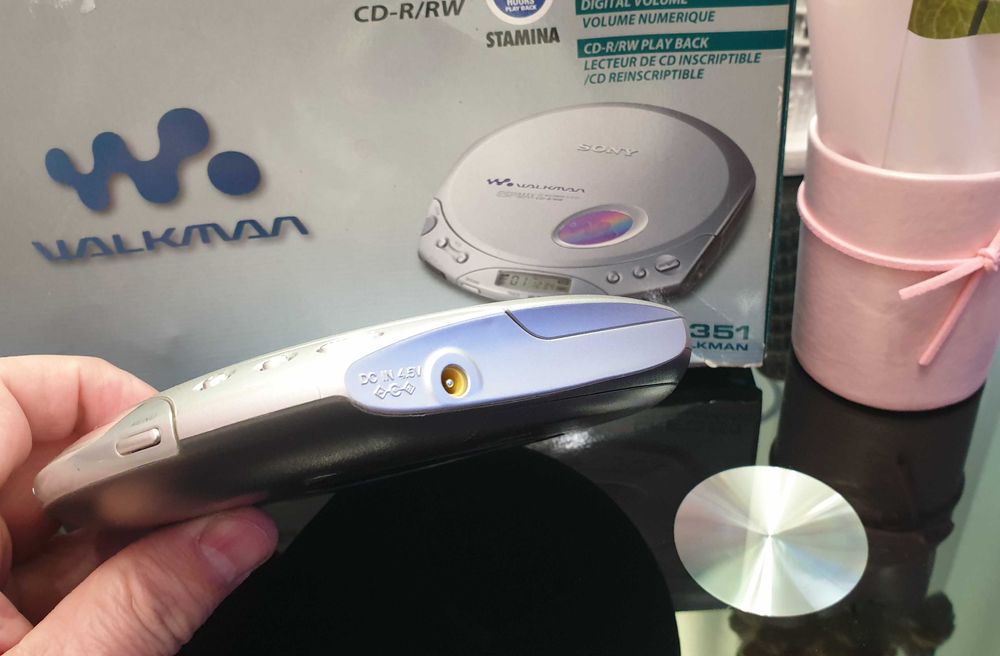 Sony CD Walkman D-E351 (ESP MAX) – оригінал, повний комплект\Стан+++