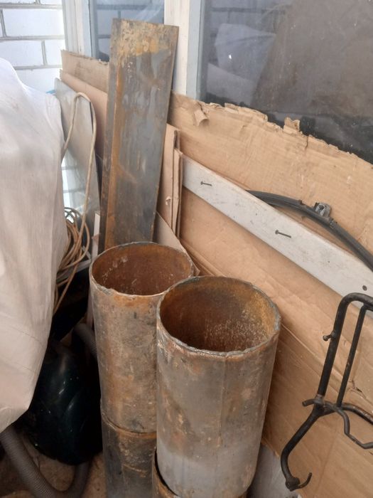 Металева труба 220мм. 380грн/шт.