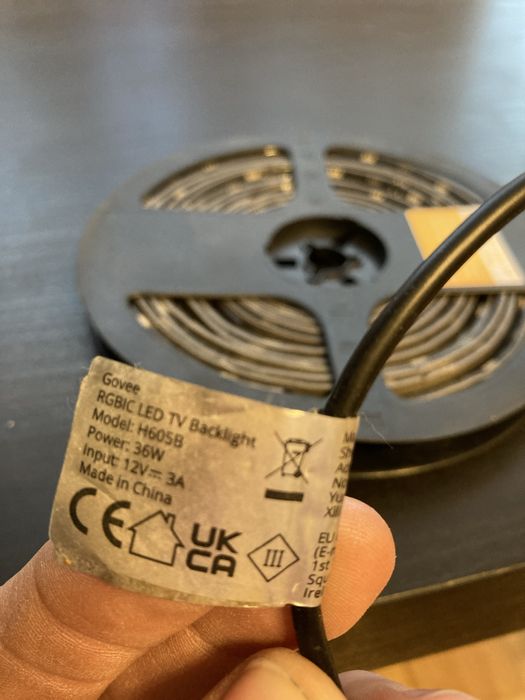 Goovee Rgbic taśma h605b led usbc do tv podswietlenie backlight