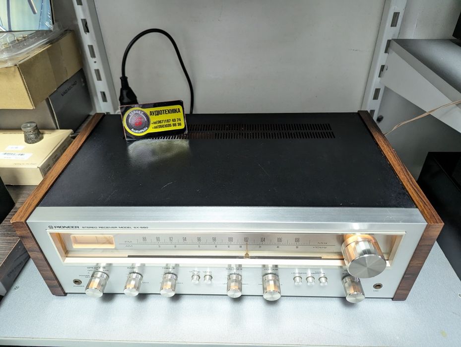 Hi-Fi Стерео ресивер Pioneer SX-550. Звук! Вес 10кг. JAPAN
