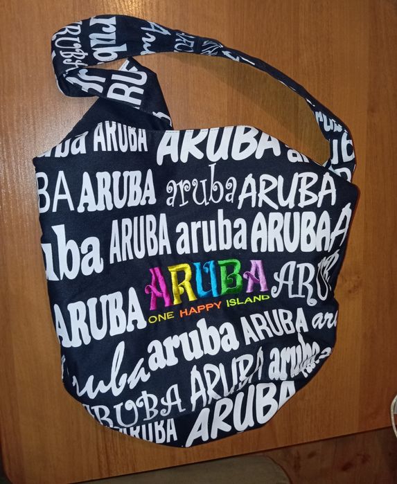 Torba materiałowa plus paszportówka Aruba