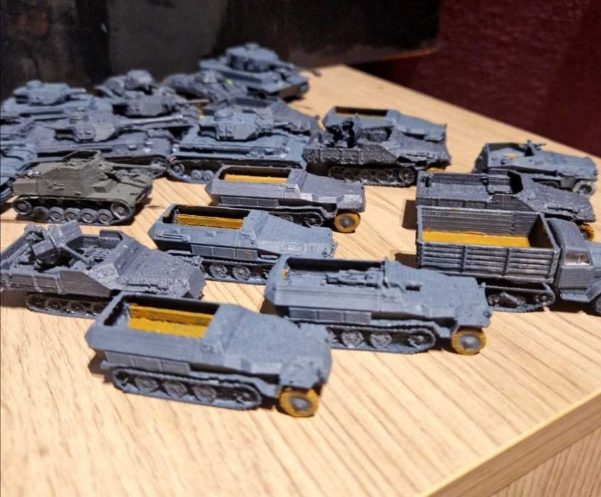 Czołgi modele 1:100