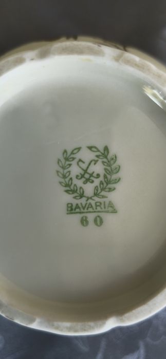 Porcelanowy środek stołu Oskar Schaller Bavaria