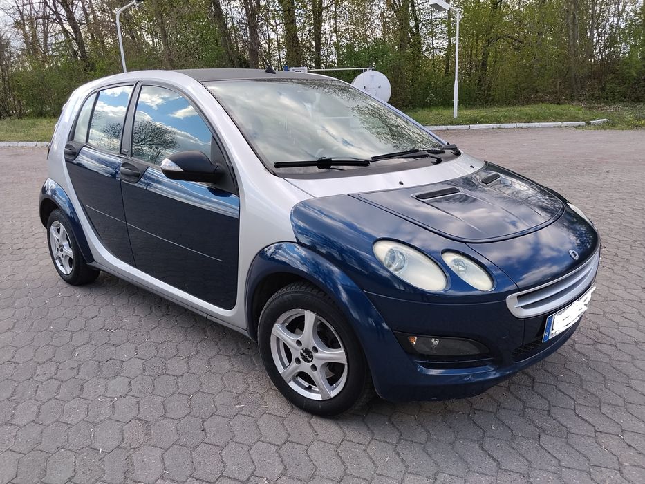 Smart forfour 1.1 12v  2005  5l/100km  Ładny Stan bez rdzy