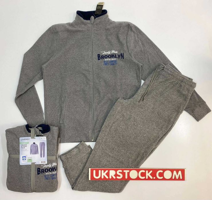Чоловічі костюми флісові Lidl Сток Оптом