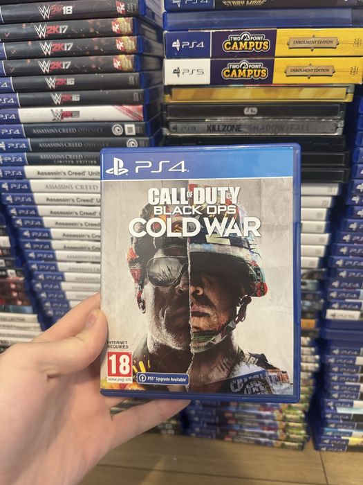 Диск гра call of duty cold war ps4