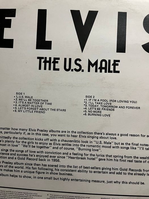 Вініл Елвіс Преслі. Виниловые пластинки Elvis Presley