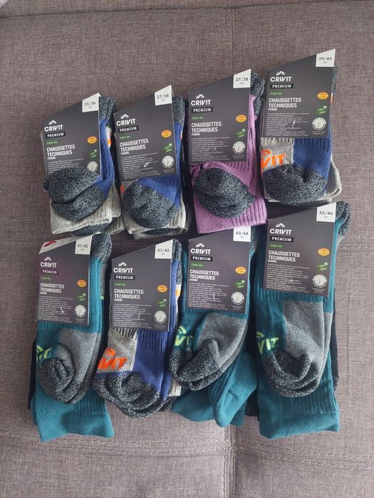 Шкарпетки  "crivit" 35-46 розмір
