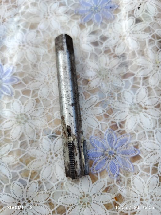 Метчик м16х1 твердосплавные гребенки