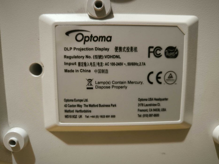 Projektor Optoma HD26 DLP - Idealny do Domowego Kina