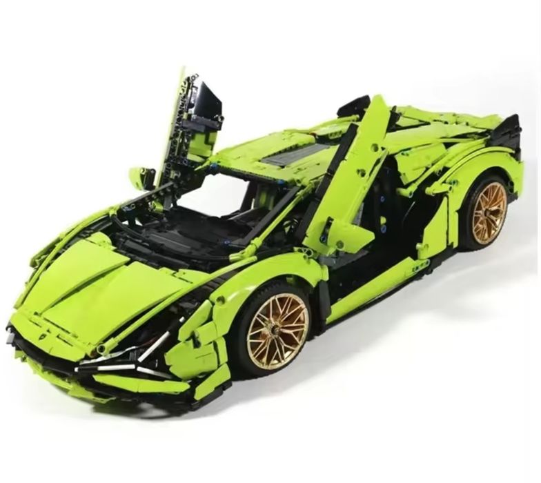 Nowe Klocki Technic Lamborghini Sian FKP 37 na wzór 42115 (Nie Lego)