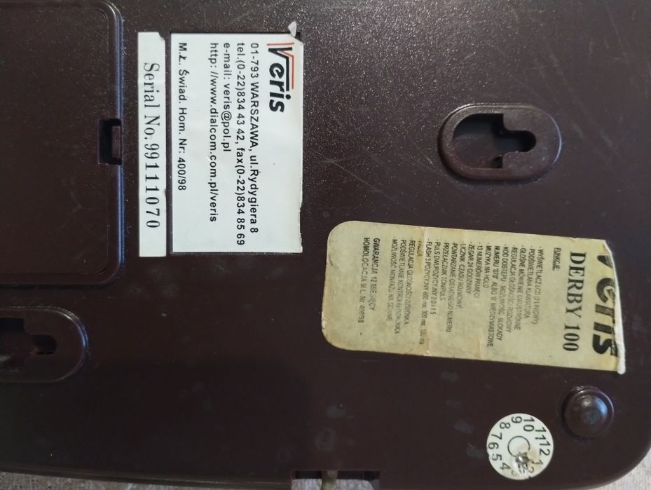 Telefon stacjonarny Veris Derby 100