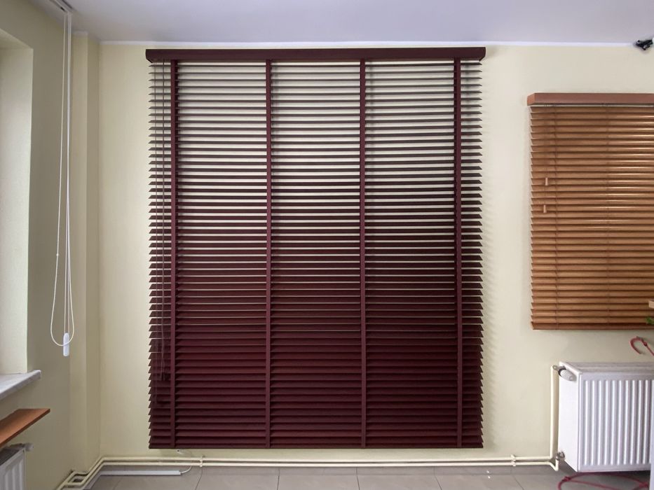 Żaluzja drewniana 50 mm mahoń 210 x 250