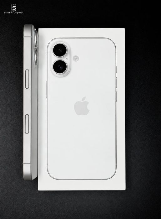 iPhone 16 128 GB White | Open Box | Gwarancja Apple | 0 cykli | SIM+eSIM
