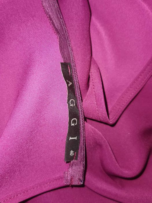 Sukienka AGGI, model Santi, rozmiar 40, ciemna fuksja